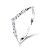 Silver Princess Ring Designed NSR-4062